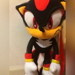 I’m Selling this authentic Shadow Sonic Plush SEGA Back pack 🖤❤️